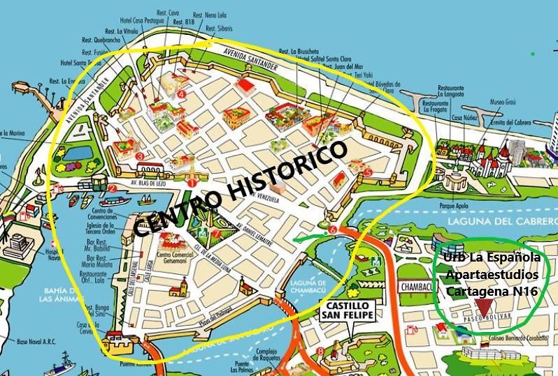 Apartaestudio Cartagena * Cartagena